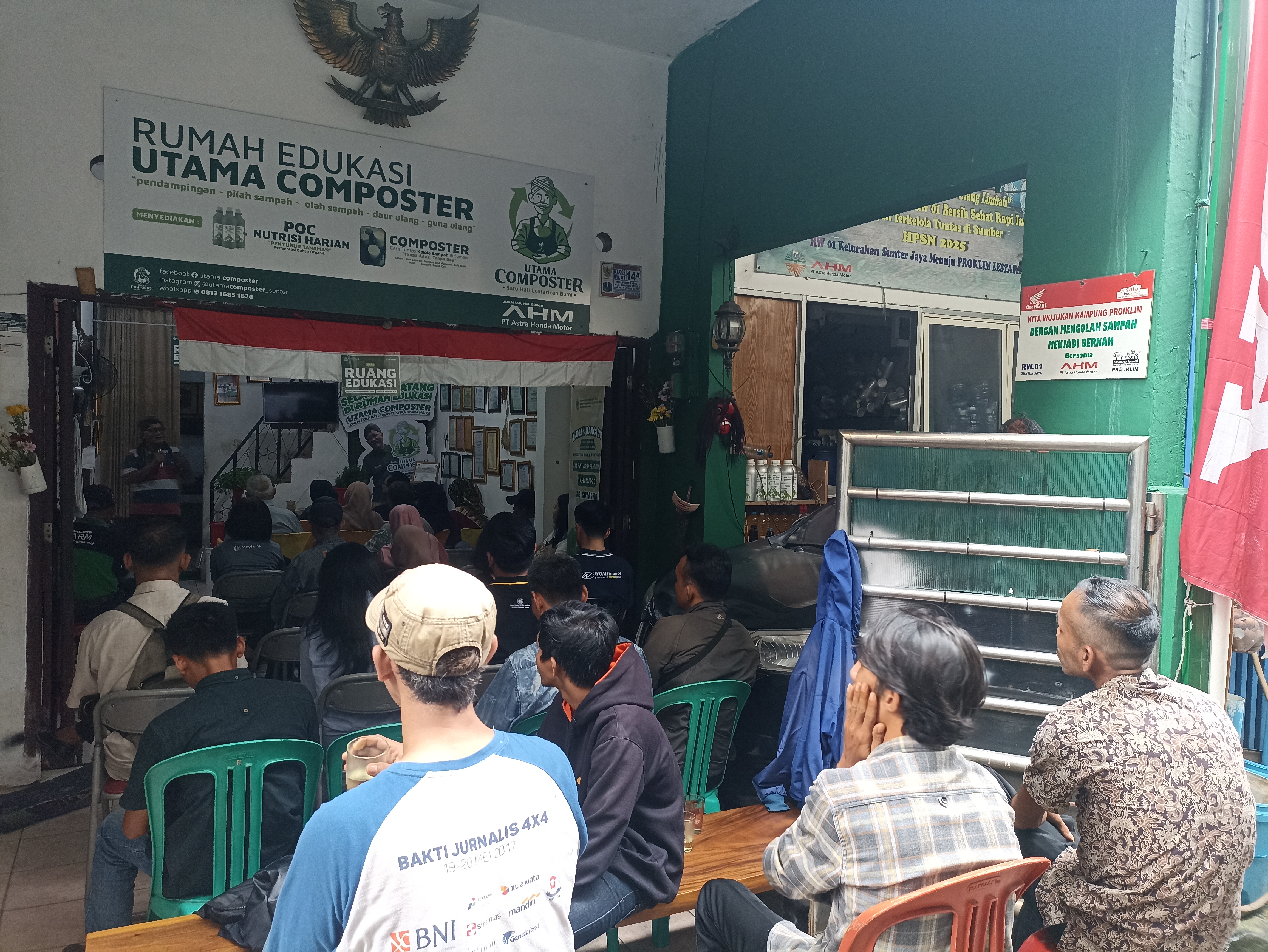 Menumbuhkan Literasi Hijau dari Kampung Proklim Sunter Jaya