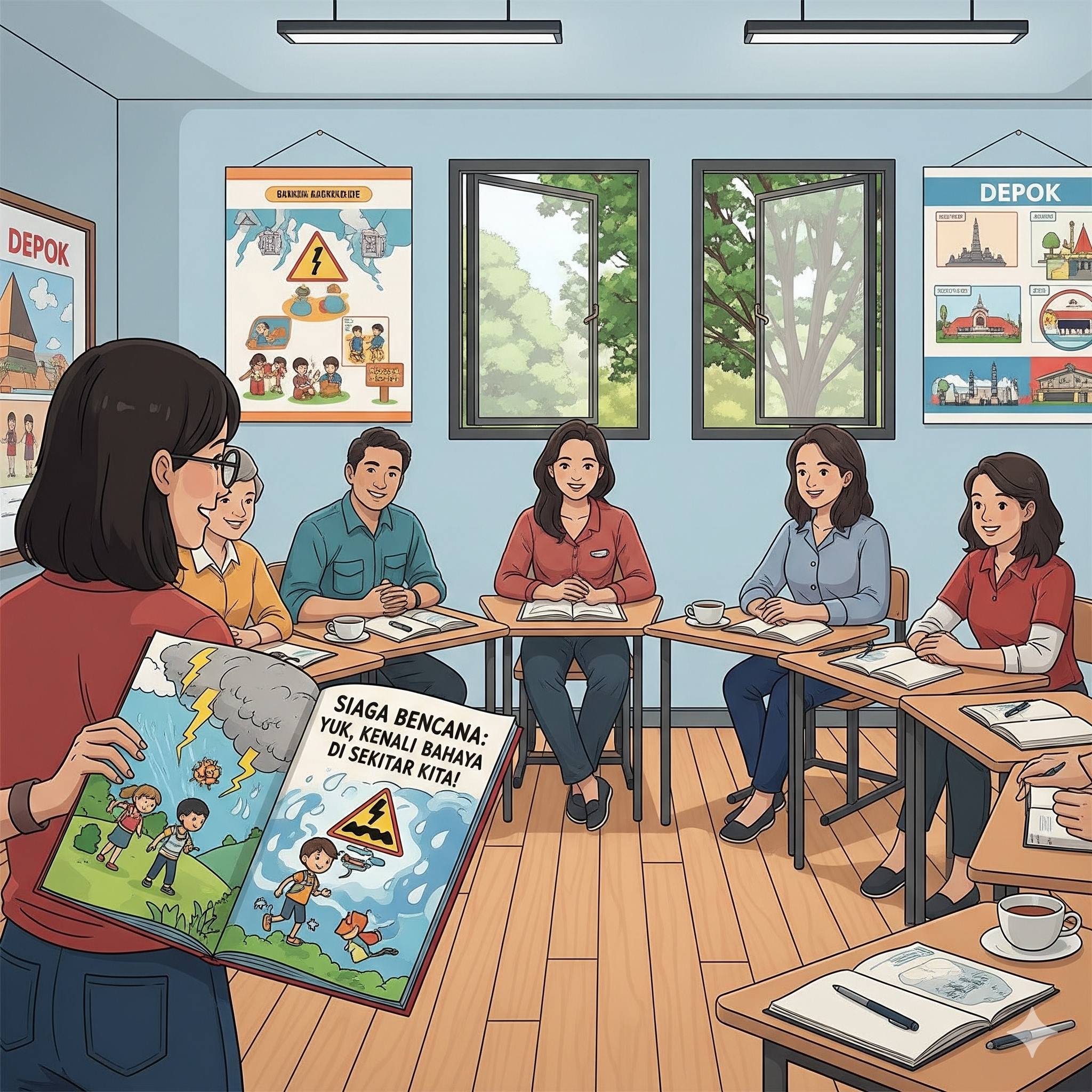 Membaca Nyaring, Menyalakan Kesiapsiagaan